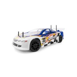 HiMOTO 1:10 Onroad NASCADA 2,4 GHz RTR set, modrá - 1
