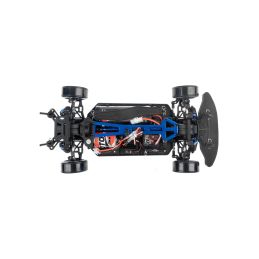 HiMOTO 1:10 Drift TC 2,4 GHz RTR set, červená - 2