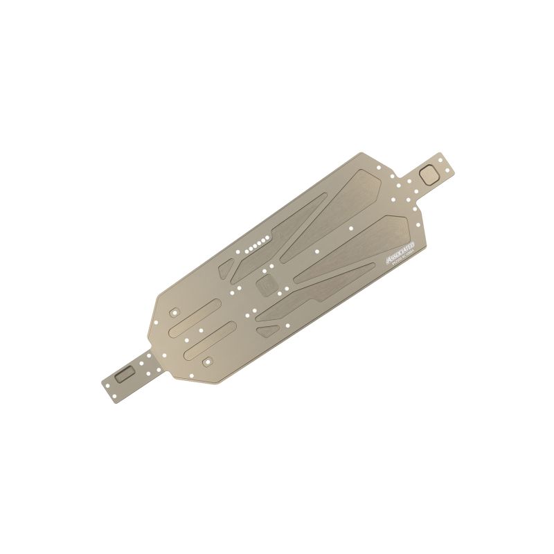 RC10B84 Hliníkové plato podvozku - 1