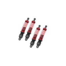 Set tlumičů SBX buggy, 4 ks, červená - 1