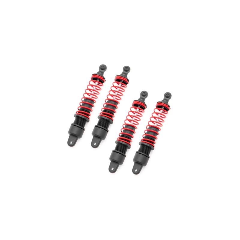 Set tlumičů SBX buggy, 4 ks, červená - 1