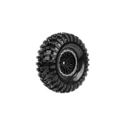 CR-SIXGEAR 1.9 - Kompletní kola s černými disky, 2 ks - 1