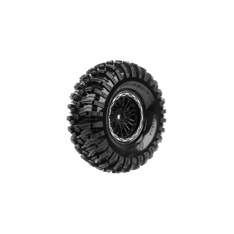 CR-SIXGEAR 1.9 - Kompletní kola s černými disky, 2 ks - 1 CR-SIXGEAR 1.9 - Kompletní kola s černými disky, 2 ks - 1
