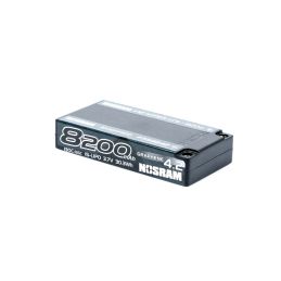 NOSRAM 1/12 Hyper LCG Modified GRAPHENE-4.2 8200mAh Hardcase akumulátor - 3.7V - 130C/65C - 1