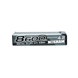 NOSRAM 1/12 Hyper LCG Modified GRAPHENE-4.2 8600mAh Hardcase akumulátor - 3.7V - 120C/60C - 2