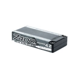 NOSRAM 1/12 Hyper LCG StockSpec GRAPHENE-4.2 7400mAh Hardcase akumulátor - 3.7V - 140C/70C - 1