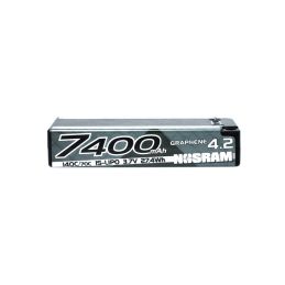 NOSRAM 1/12 Hyper LCG StockSpec GRAPHENE-4.2 7400mAh Hardcase akumulátor - 3.7V - 140C/70C - 2