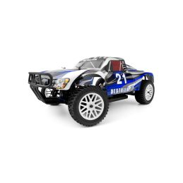 HiMOTO 1:10 Short Course Truck 2,4 GHz RTR set, modrá - 1