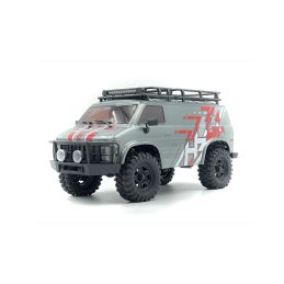 Mini Crawler Hobby Plus / Absima CR-18P EVO-V2 Rock Van 1:18 RTR - šedý - 4