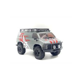 Mini Crawler Hobby Plus / Absima CR-18P EVO-V2 Rock Van 1:18 RTR - šedý - 6