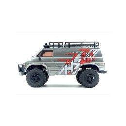 Mini Crawler Hobby Plus / Absima CR-18P EVO-V2 Rock Van 1:18 RTR - šedý - 7