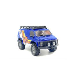 Mini Crawler Hobby Plus / Absima CR-18P EVO-V2 Rock Van 1:18 RTR - modrý - 3