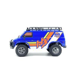 Mini Crawler Hobby Plus / Absima CR-18P EVO-V2 Rock Van 1:18 RTR - modrý - 4