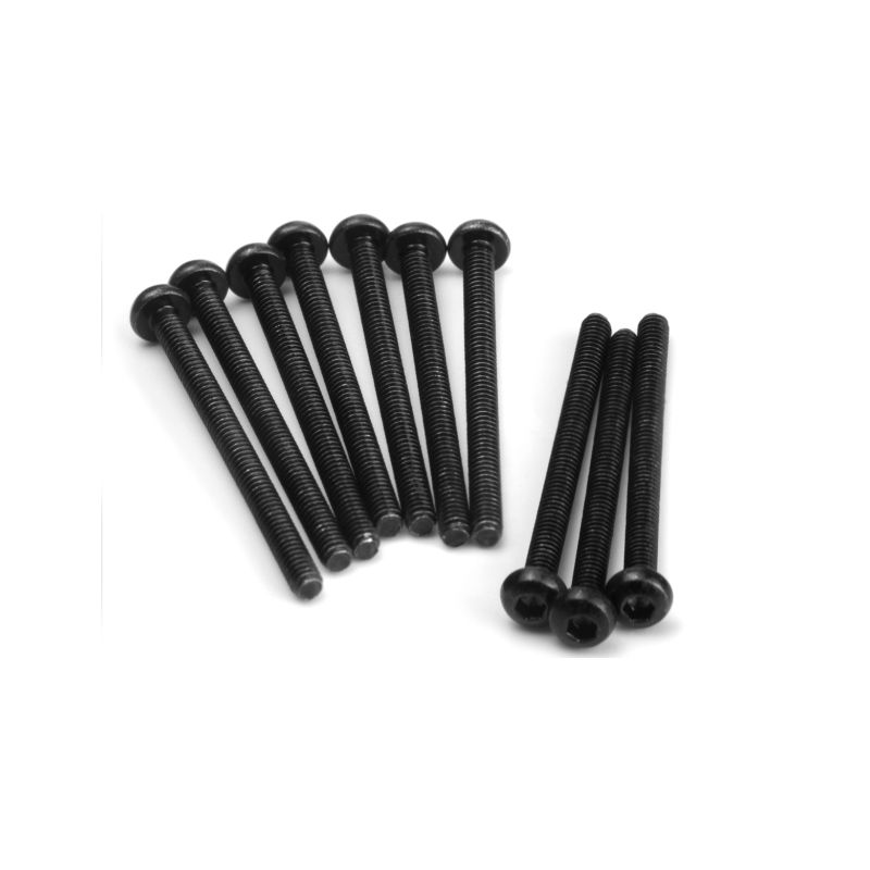 Imbusové šroubky s kulatou hlavou M2x26mm (10 ks) - 1