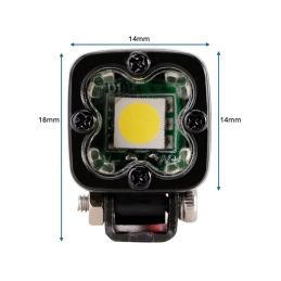 Výkonná přídavná LED světla 1:10 Absima, 2ks - 3