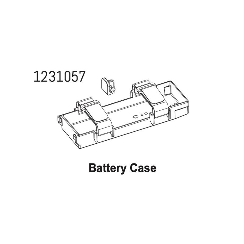 1231057 - Battery Tray & Straps CR4.4 - 1 1231057 - Battery Tray & Straps CR4.4 - 1