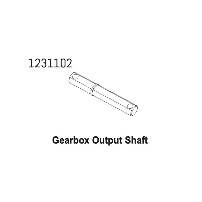 1231102 - Gearbox Shaft CR4.4 - 1 1231102 - Gearbox Shaft CR4.4 - 1