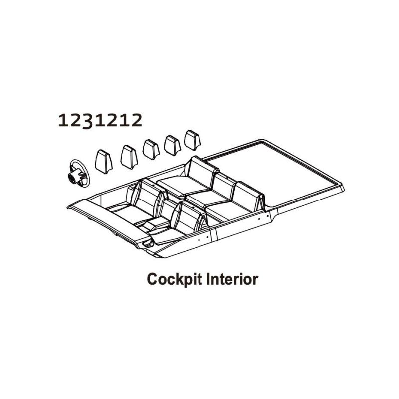 1231212 - Interior Cab CR4.4 Patrol - 1 1231212 - Interior Cab CR4.4 Patrol - 1