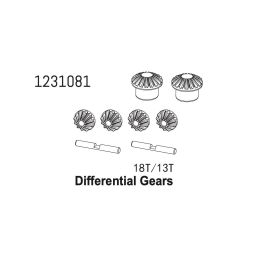 1231081 - Differential Gear Set 18T/13T CR4.4 - 1