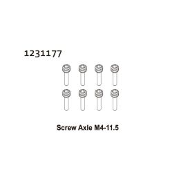 1231177 - Screw Pin M4x11.5 (8) - 1