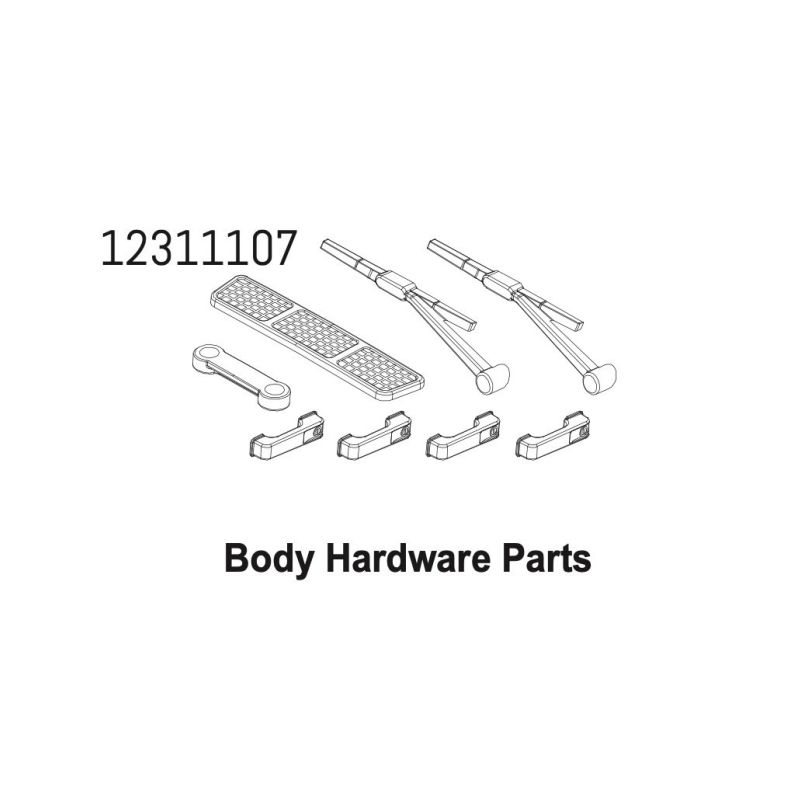 1231107 - Body Part Set CR4.4 - 1 1231107 - Body Part Set CR4.4 - 1
