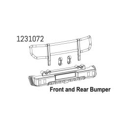 1231072 - Front & Rear Bumper CR4.4 - 1