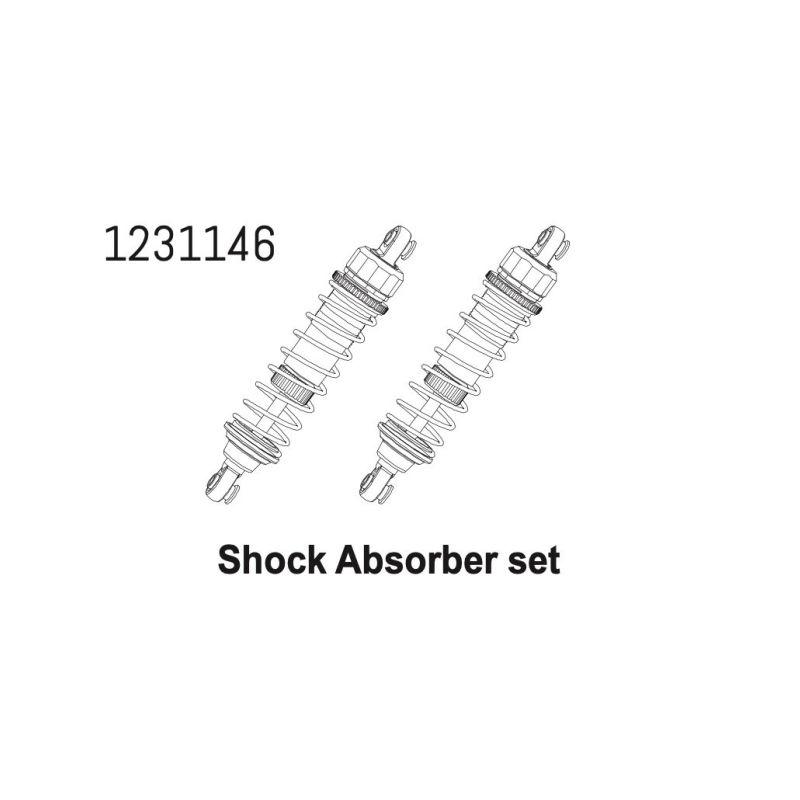 1231146 - Shock Absorber Set CR4.4 (2) - 1 1231146 - Shock Absorber Set CR4.4 (2) - 1