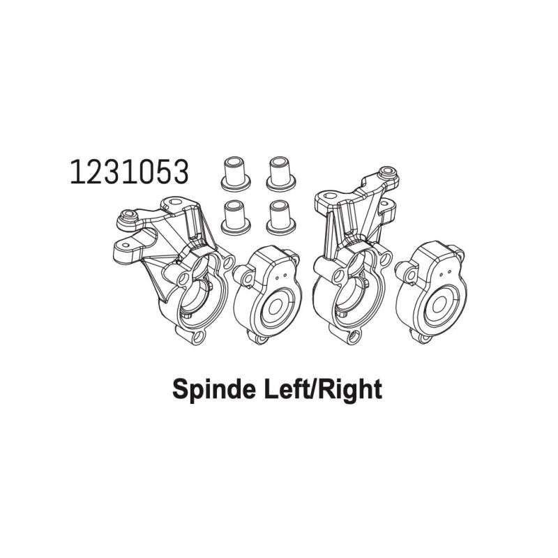 1231053 - Steering Knuckle (l/r) CR4.4 - 1 1231053 - Steering Knuckle (l/r) CR4.4 - 1