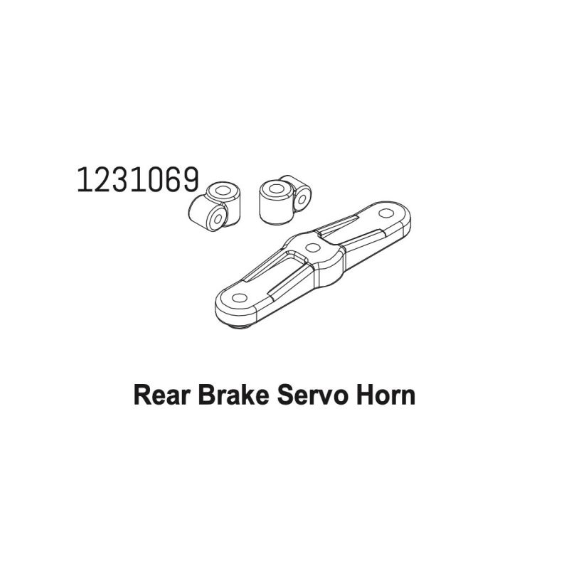 1231069 - Servo Horn Set(DIG Brake) CR4.4 - 1 1231069 - Servo Horn Set(DIG Brake) CR4.4 - 1