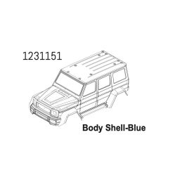 1231151 - PC Body WOLF blue CR4.4 - 1