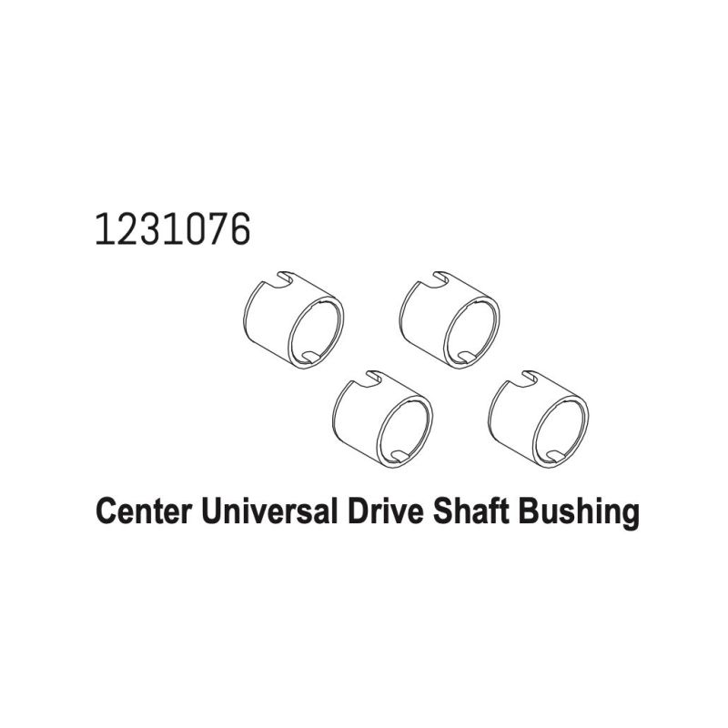 1231076 - Center Driveshaft Bushing CR4.4 (4) - 1 1231076 - Center Driveshaft Bushing CR4.4 (4) - 1