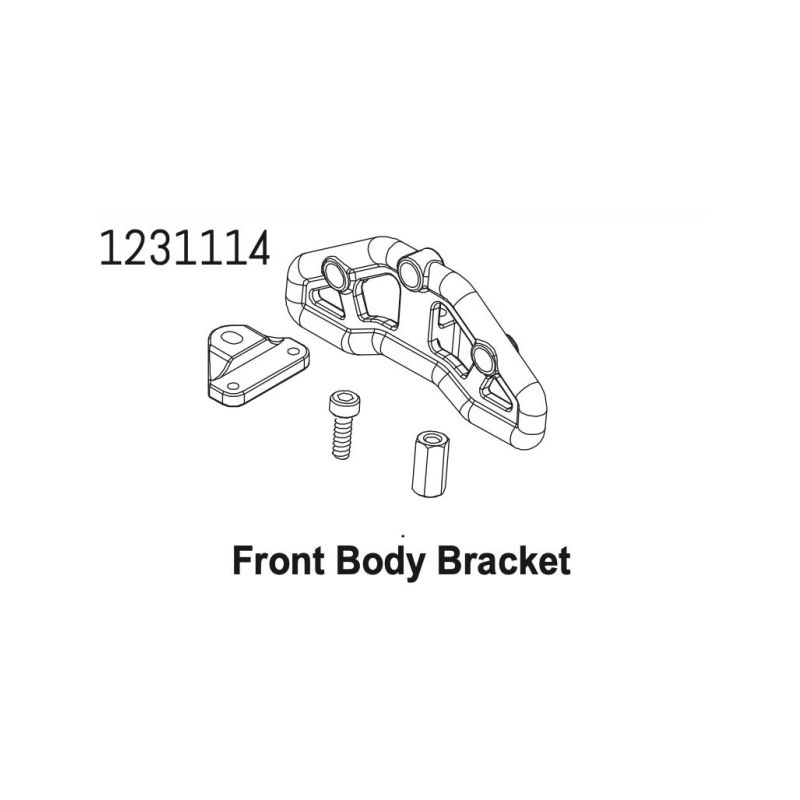 1231114 - Front Body Mount CR4.4 - 1 1231114 - Front Body Mount CR4.4 - 1