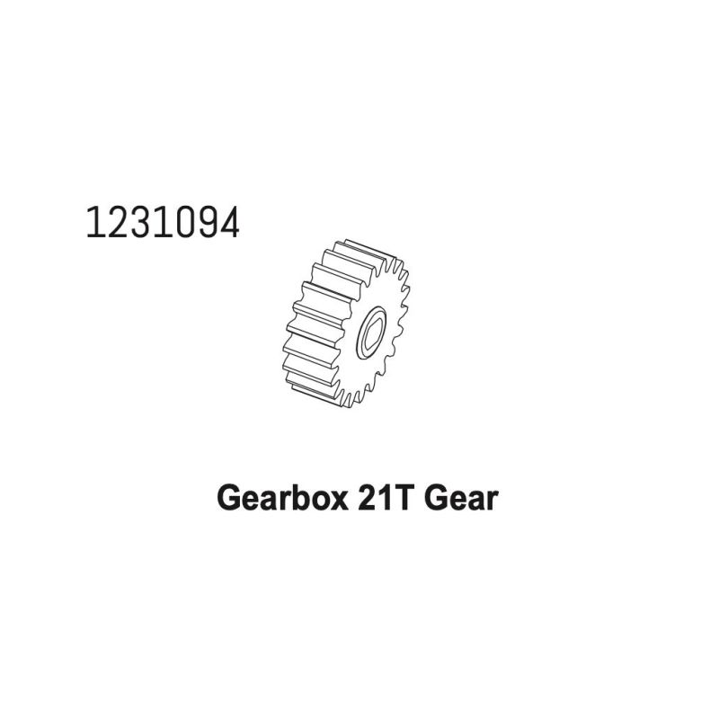 1231094 - Metal Gear 21T-M1.0 (flat h.) CR4.4 - 1 1231094 - Metal Gear 21T-M1.0 (flat h.) CR4.4 - 1