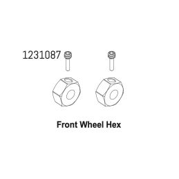 1231087 - Front Wheel Hex CR4.4 (2) - 1