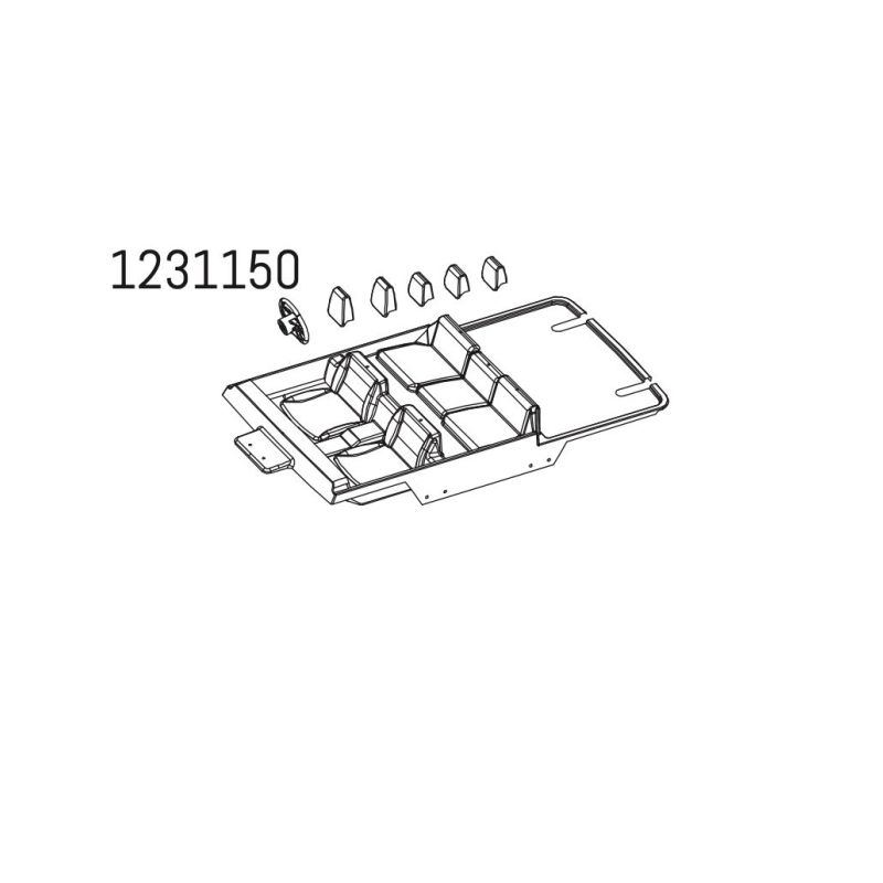 1231150 - Interior Cab CR4.4 - 1 1231150 - Interior Cab CR4.4 - 1