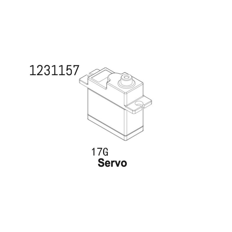 1231157 - 17G Servo CR4.4 - 1 1231157 - 17G Servo CR4.4 - 1