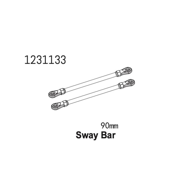 1231133 - Panhard Linkage 90mm CR4.4 - 1 1231133 - Panhard Linkage 90mm CR4.4 - 1