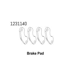 1231140 - Brake Pads CR4.4 (4) - 1