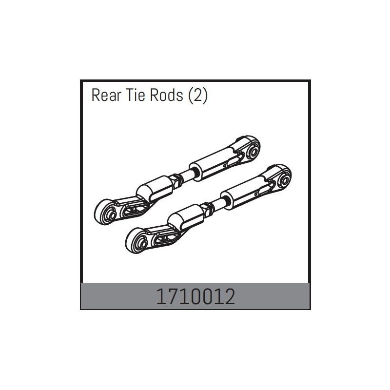 Rear Tie Rods (2) - 1 Rear Tie Rods (2) - 1