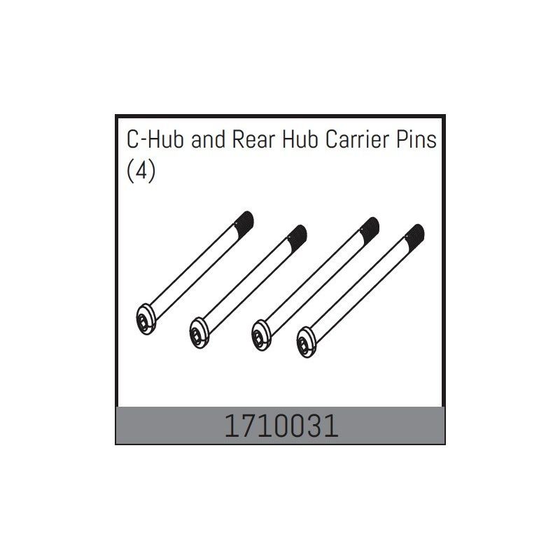 C-Hub and Rear Hub Carrier Pins (4) - 1 C-Hub and Rear Hub Carrier Pins (4) - 1
