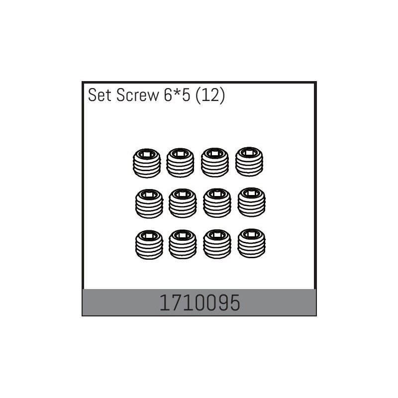 Set Screw 6*5 (12) - 1 Set Screw 6*5 (12) - 1