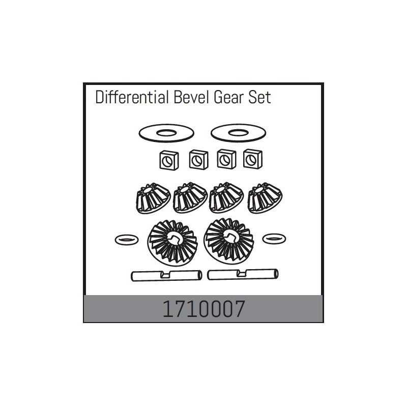 Differential Bevel Gear Set - 1 Differential Bevel Gear Set - 1