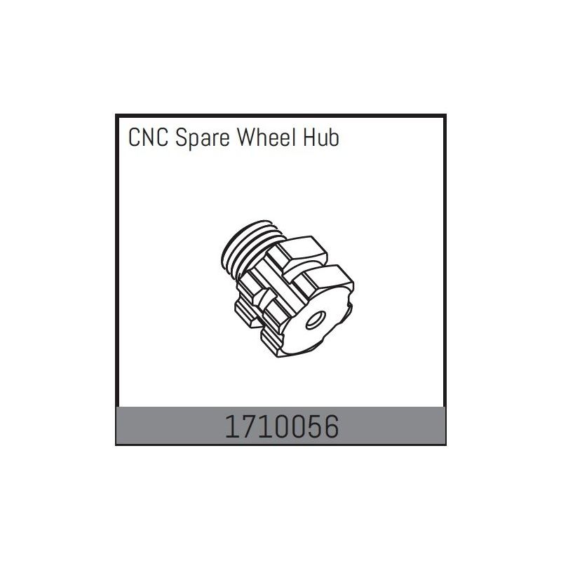 CNC Spare Wheel Hub - 1