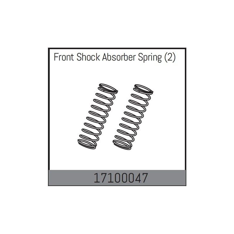 Front Shock Absorber Spring (2) - 1 Front Shock Absorber Spring (2) - 1