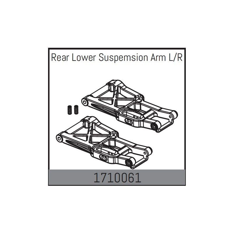 Rear Lower Suspemsion Arm L/R - 1 Rear Lower Suspemsion Arm L/R - 1