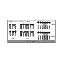 Cap Screw Set 3*8/3*16/3*18 - 1