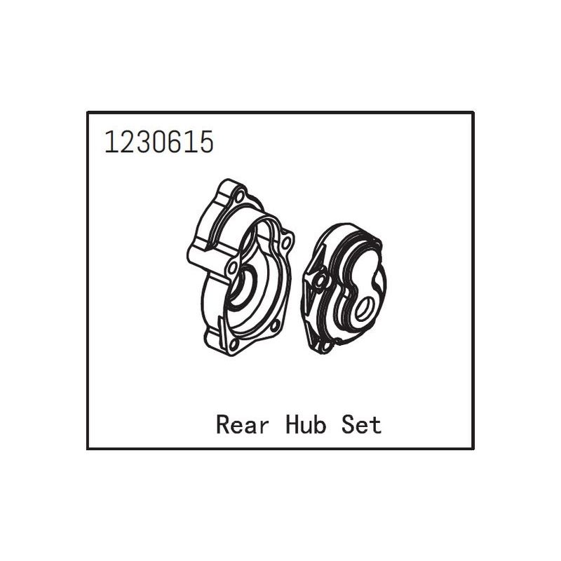 Rear Hub Set - 1 Rear Hub Set - 1