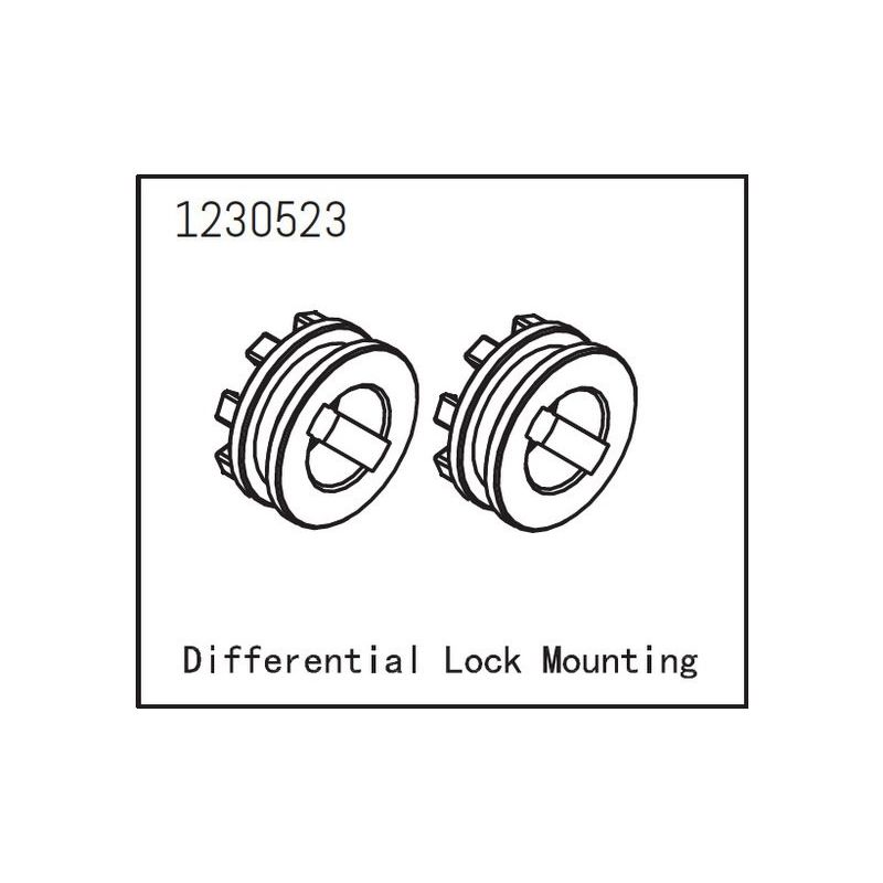 Differential Lock Mounting - 1 Differential Lock Mounting - 1
