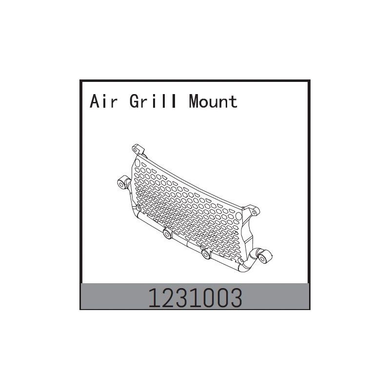 1231003 - Air Grill Mount - CR3.4eco - 1 1231003 - Air Grill Mount - CR3.4eco - 1