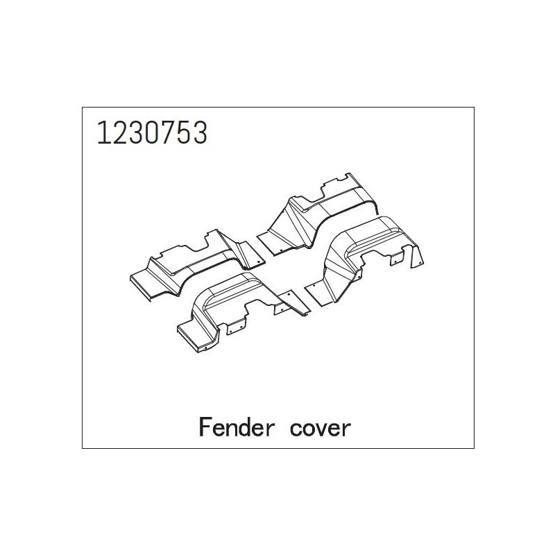 1230753 - Inner Wheel Arches - LANDI - 1 1230753 - Inner Wheel Arches - LANDI - 1